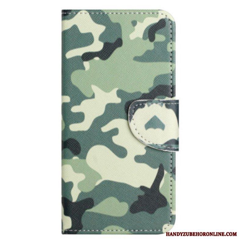Fodral iPhone 14 Pro Militärt Kamouflage