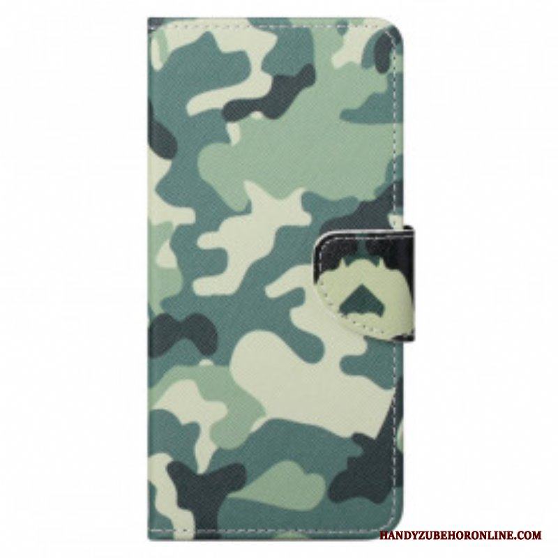 Folio-fodral Motorola Edge 20 Pro Militärt Kamouflage