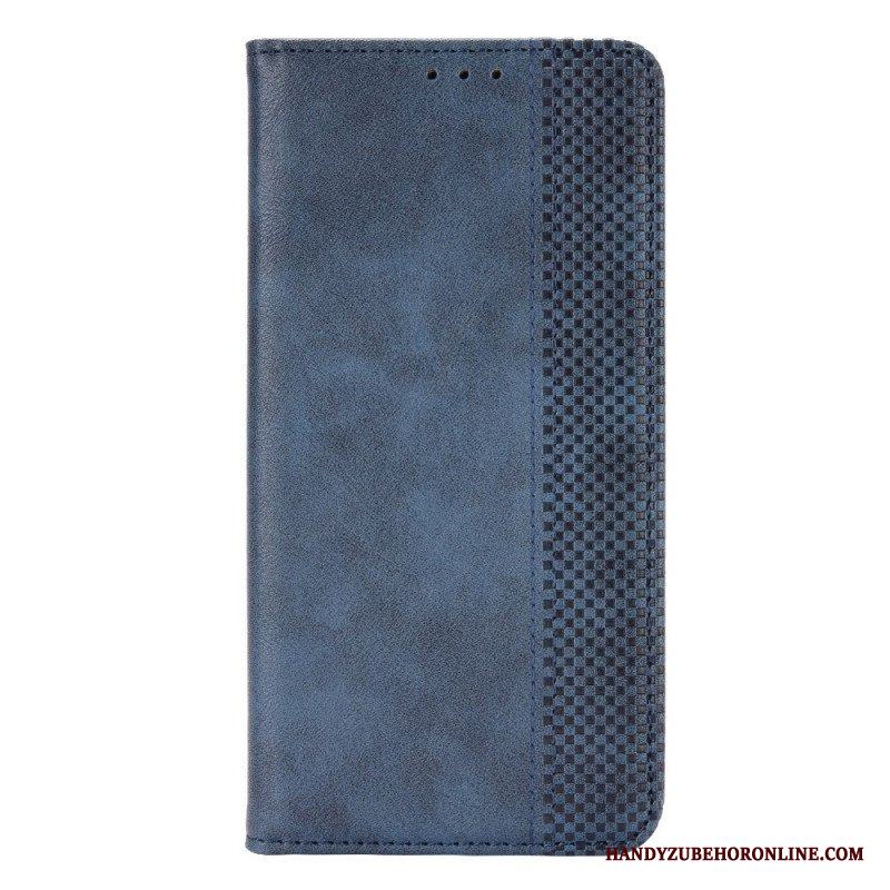 Folio-fodral Samsung Galaxy A14 / A14 5G Läderfodral Vintage Klassiker