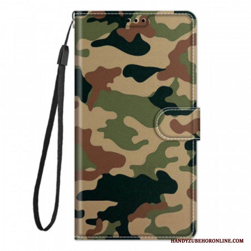 Folio-fodral Samsung Galaxy M23 5G Militärt Kamouflage