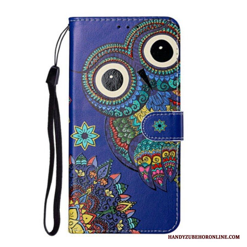 Folio-fodral Samsung Galaxy S21 Plus 5G Uggla I Mandala