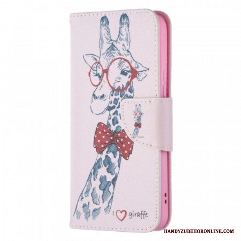 Folio-fodral Samsung Galaxy S22 5G Brainy Giraff