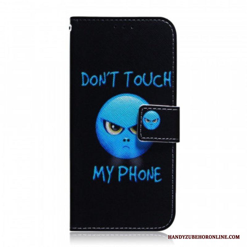 Folio-fodral Samsung Galaxy S22 Ultra 5G Emoji-telefon