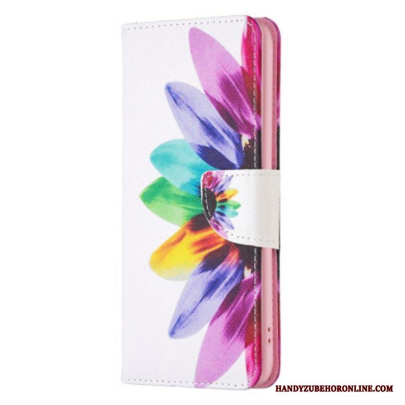 Folio-fodral Xiaomi 12T / 12T Pro Akvarell Blomma