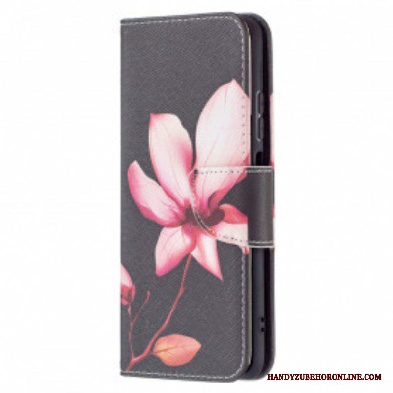 Folio-fodral Xiaomi Redmi Note 10 / 10S Rosa Blomma