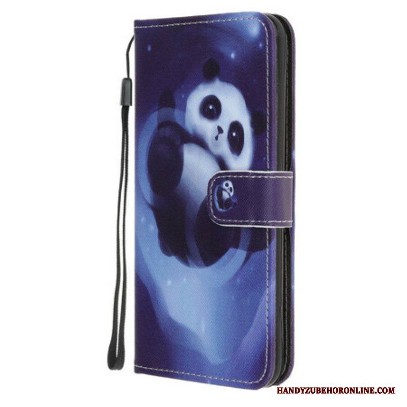 Folio-fodral iPhone 13 Mini Panda Space