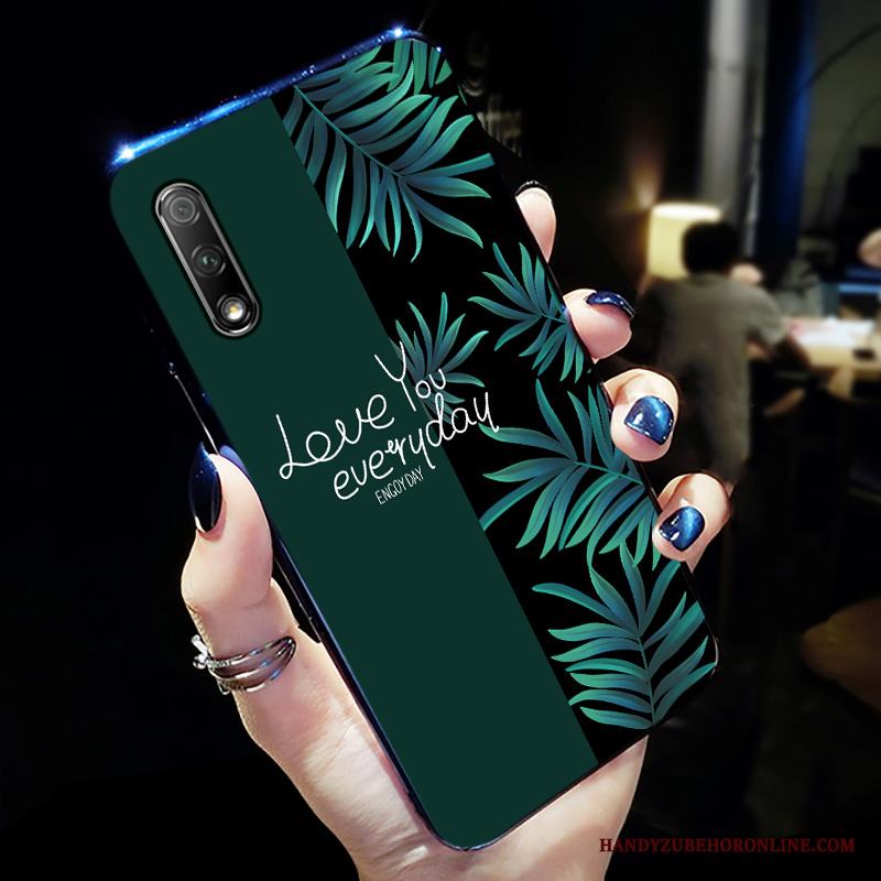 Honor 9x Fodral Vacker Mode Skal Telefon Fallskydd Grön All Inclusive