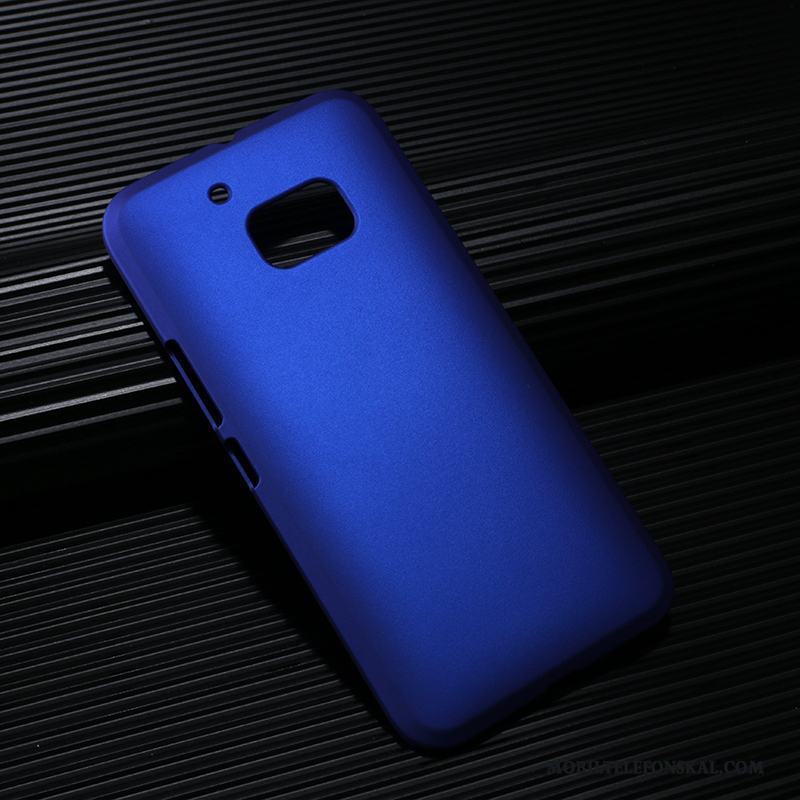 Htc 10 Skal Telefon Enkel Fallskydd Hård Fodral Nubuck Blå