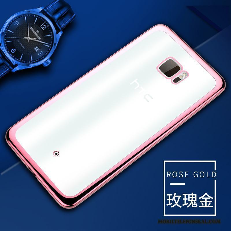 Htc U Ultra Rosa Guld Mobil Telefon Mjuk Skal Telefon Transparent Skydd Silikon