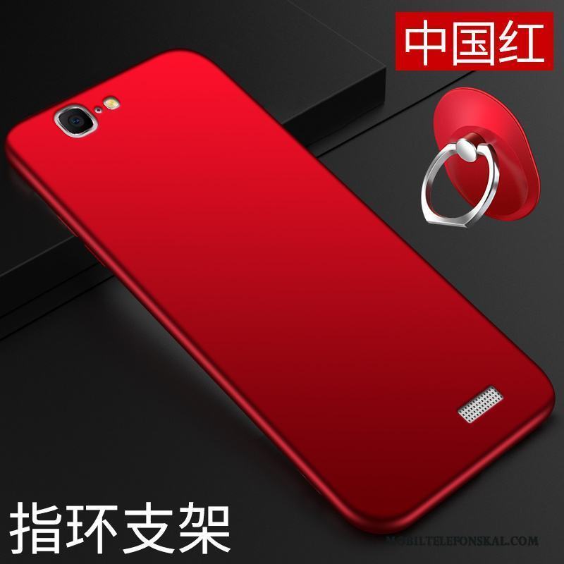 Huawei Ascend G7 Skal Telefon Tunn Silikon Fodral Röd Personlighet Enkel