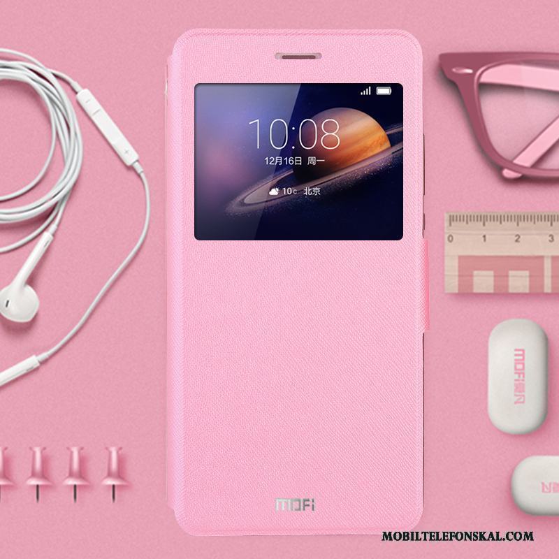 Huawei G9 Plus Skydd Rosa Fodral Fallskydd Skal Telefon Hängsmycken Silikon