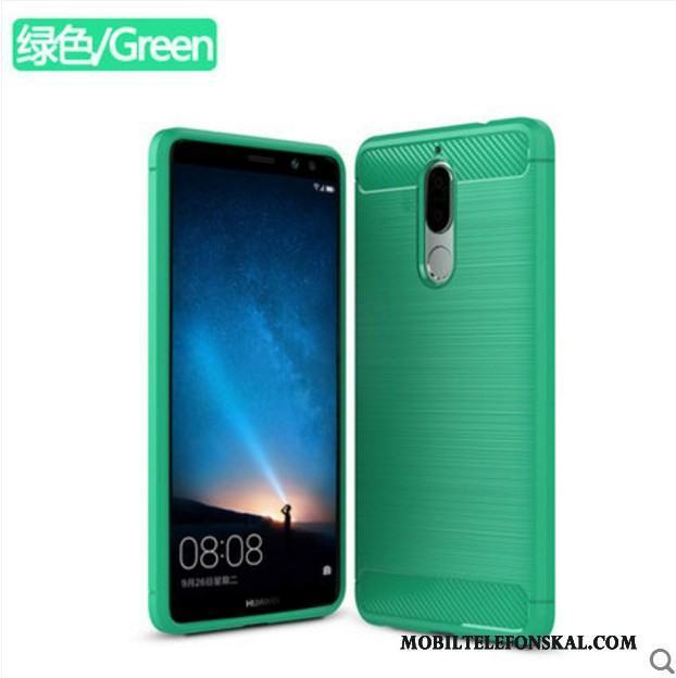 Huawei Mate 10 Lite Grön Skydd Mjuk Silikon Fodral Ungdom Skal Telefon