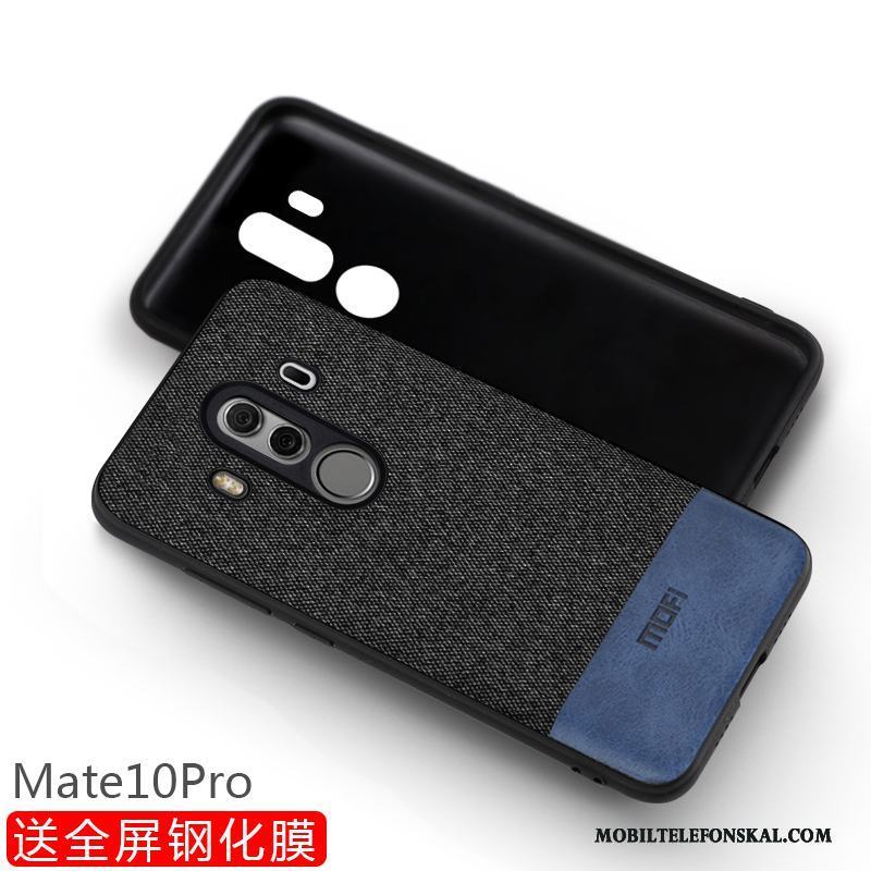 Huawei Mate 10 Pro All Inclusive Skydd Fallskydd Nubuck Fodral Kreativa Skal Telefon