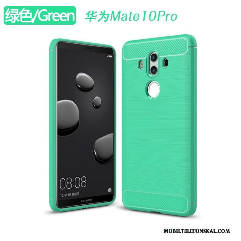 Huawei Mate 10 Pro Fodral Skal All Inclusive Grön Skydd Telefon Silikon