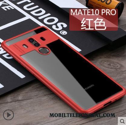 Huawei Mate 10 Pro Kreativa Skal Telefon All Inclusive Röd Personlighet Silikon Fodral
