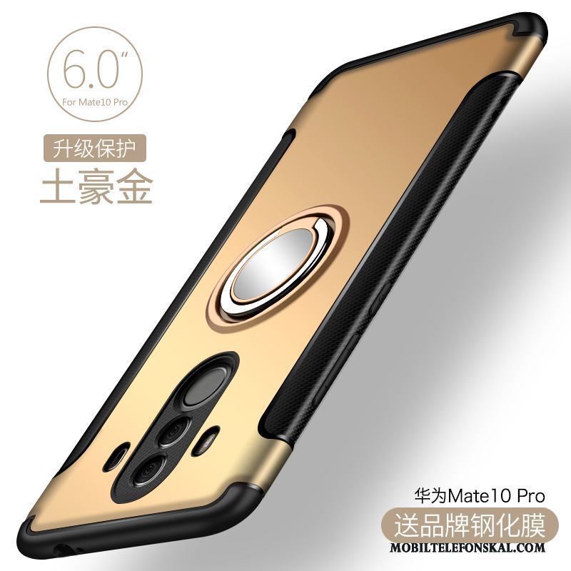 Huawei Mate 10 Pro Personlighet Guld Skal Telefon Silikon Fallskydd