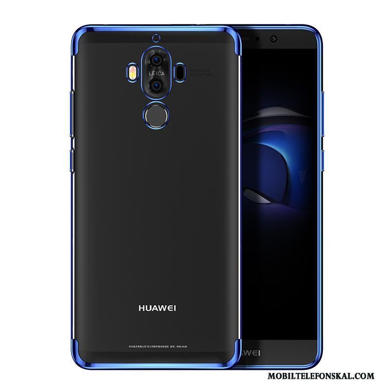 Huawei Mate 10 Pro Skal Slim Transparent Mjuk Telefon Blå Fodral