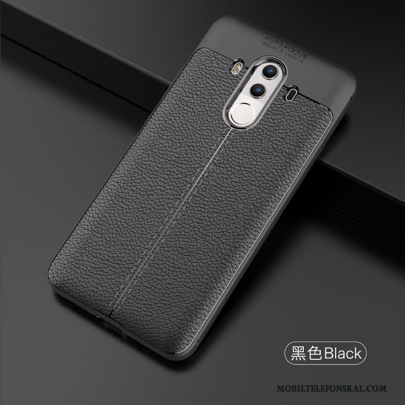 Huawei Mate 10 Pro Skal Telefon Mjuk Silikon All Inclusive Äkta Läder Fallskydd Fodral