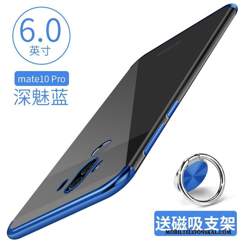 Huawei Mate 10 Pro Skal Telefon Transparent Mjuk Slim Skydd Fallskydd Silikon