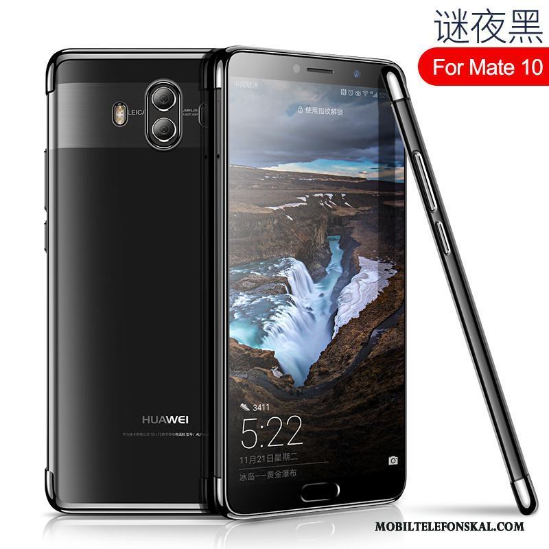 Huawei Mate 10 Skal Telefon Slim Fodral All Inclusive Personlighet Svart Transparent