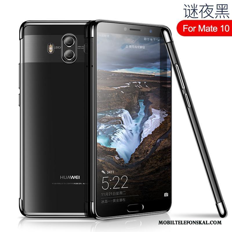 Huawei Mate 10 Skal Telefon Slim Fodral All Inclusive Personlighet Svart Transparent