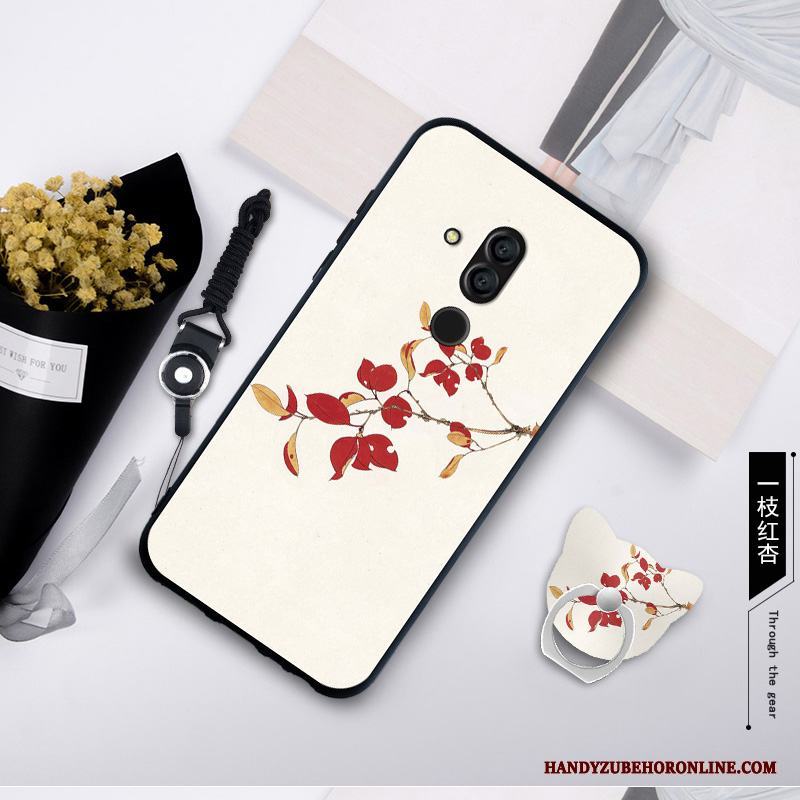 Huawei Mate 20 Lite Rosa Härdning Mjuk Skärmskydd Film Skal Telefon Trend Fodral