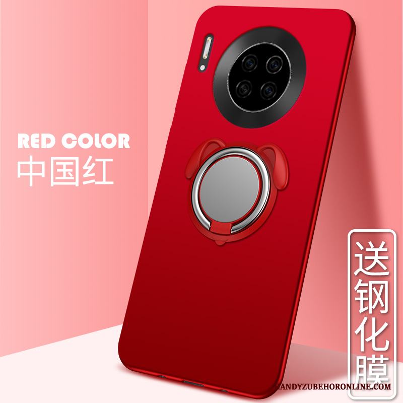Huawei Mate 30 Pro All Inclusive Trend Skal Telefon Magnetic Skydd Net Red Support