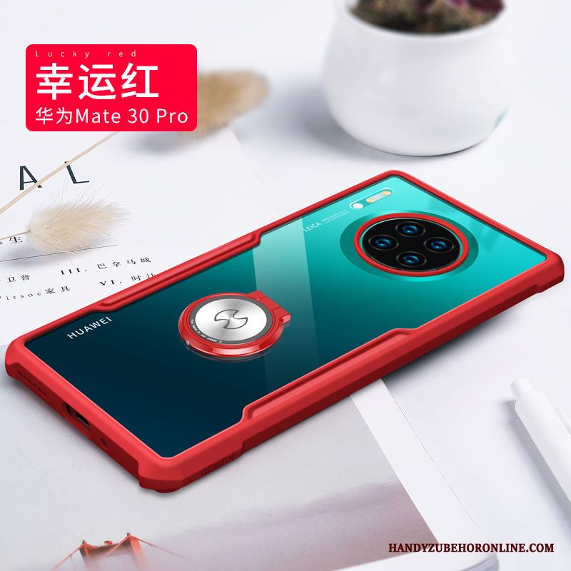 Huawei Mate 30 Pro Skal Telefon Pratkvarn All Inclusive Röd Högt Utbud Skydd Mjuk