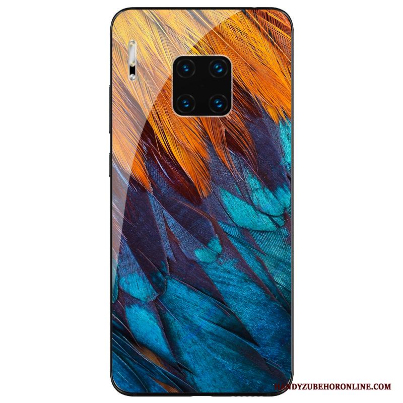 Huawei Mate 30 Rs Personlighet Fallskydd Glas All Inclusive Skal Telefon Blå Silikon