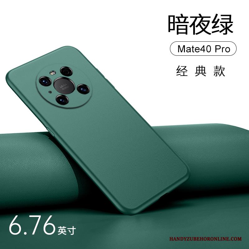 Huawei Mate 40 Pro Enkel Ny Bil Silikon All Inclusive Ring Skal