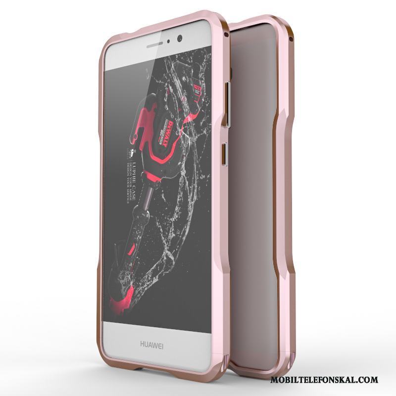 Huawei Mate 9 Frame Skydd Skal Telefon Metall Rosa