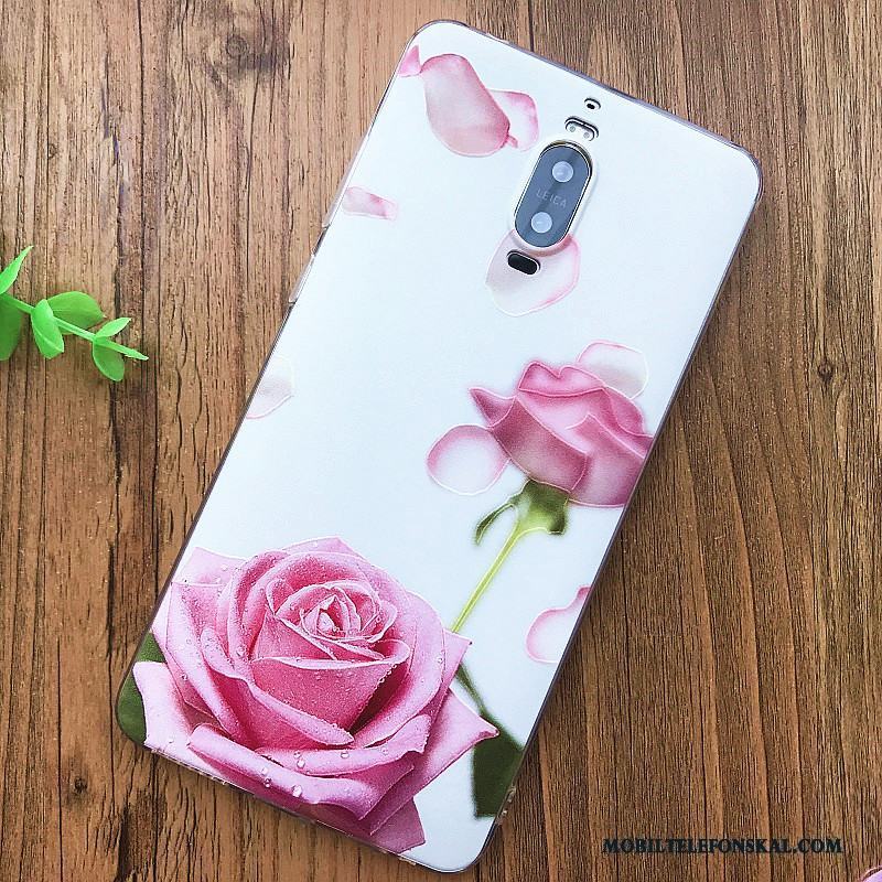 Huawei Mate 9 Pro Skal Hängsmycken Mjuk All Inclusive Rosa Kreativa Personlighet Silikon