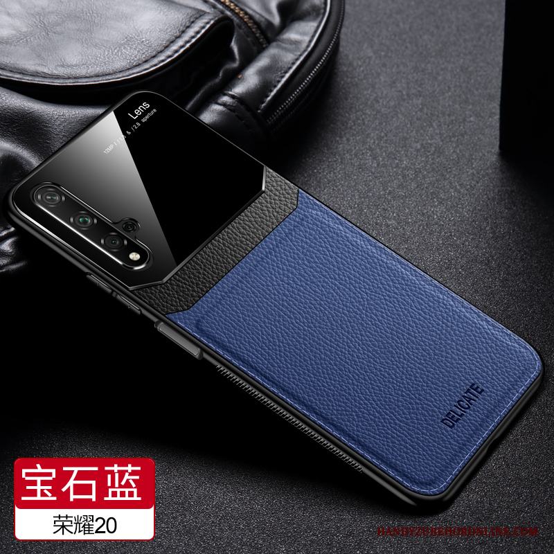 Huawei Nova 5t Fallskydd Hängsmycken Kreativa Lätt Och Tunt Blå Skal Telefon Super