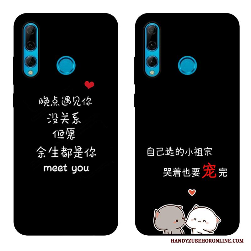 Huawei P Smart+ 2019 Svart Mjuk All Inclusive Skal Telefon Fodral Par Fallskydd