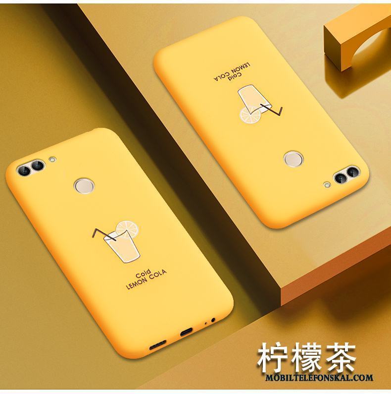 Huawei P Smart Gul Silikon Trend Fodral Skal Telefon Ny Tecknat