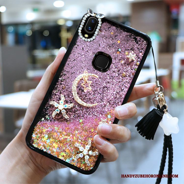 Huawei P Smart+ Personlighet Skal Telefon Strass Kvicksand Trend Silikon All Inclusive