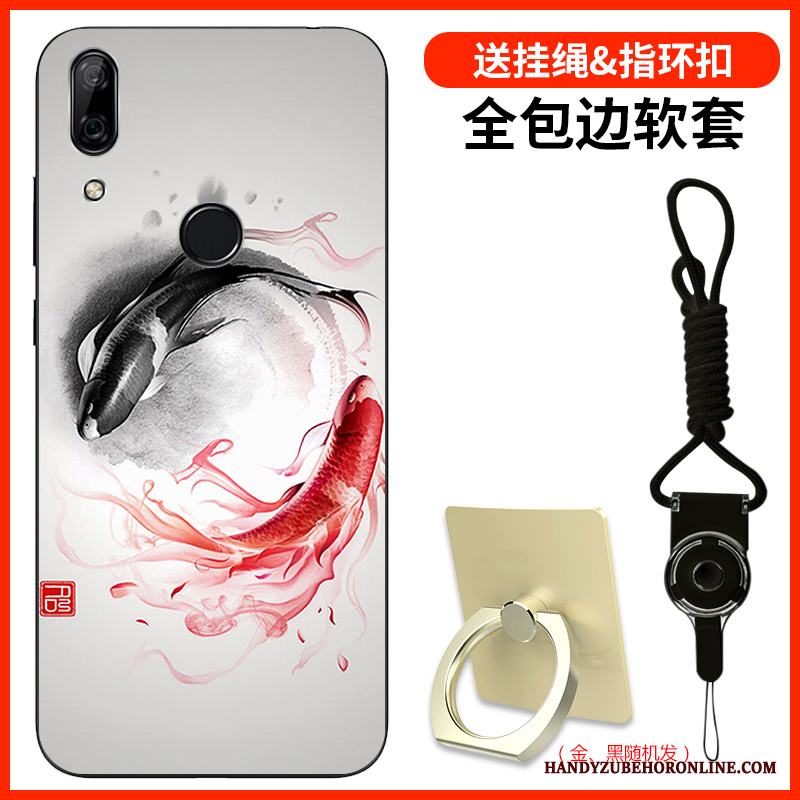 Huawei P Smart Z Målade Kreativa Tunn All Inclusive Fodral Skal Telefon Skydd