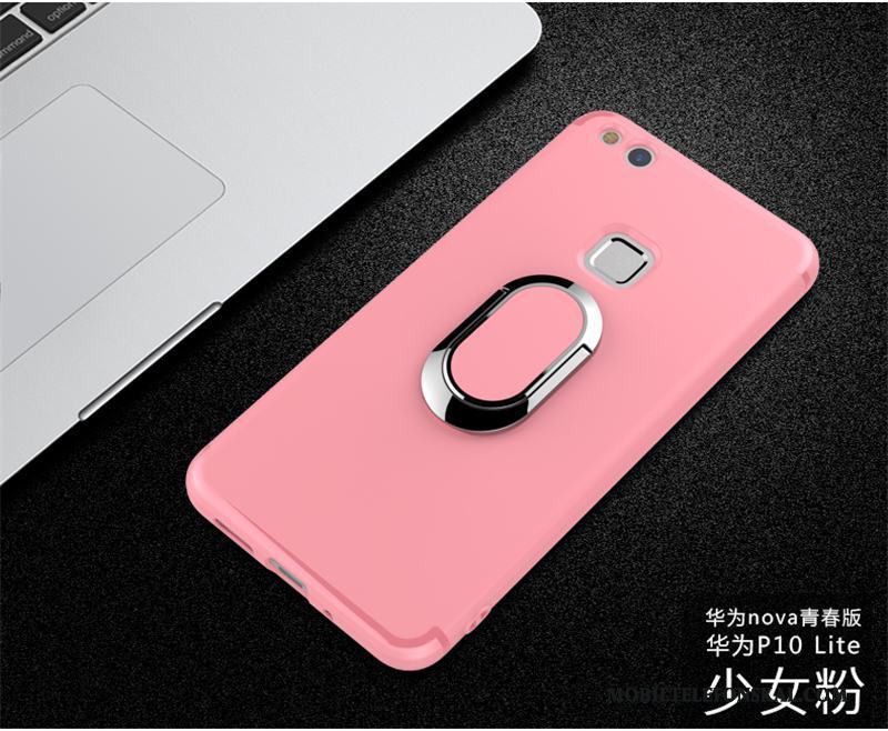 Huawei P10 Lite Skal Rosa Skydd All Inclusive Fallskydd Trend Fodral Ungdom