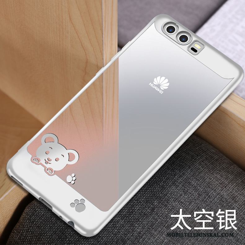 Huawei P10 Plus Fodral Skydd Silikon Mjuk Silver Slim Skal Telefon
