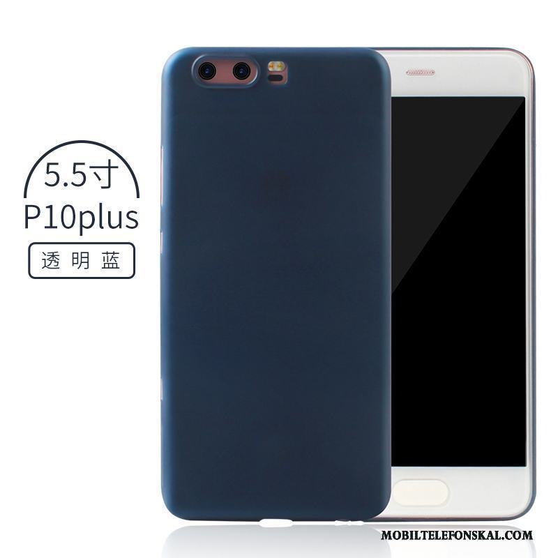 Huawei P10 Plus Nubuck Blå Skydd Kreativa Fallskydd Skal Telefon