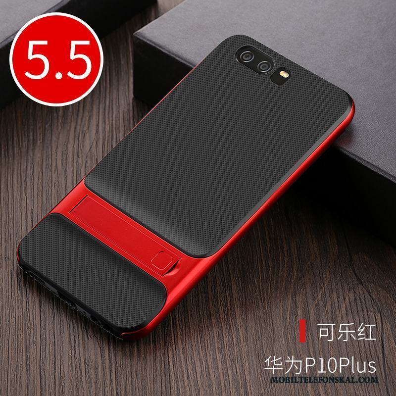 Huawei P10 Plus Skydd Kreativa Röd Skal Telefon Silikon Fodral Slim