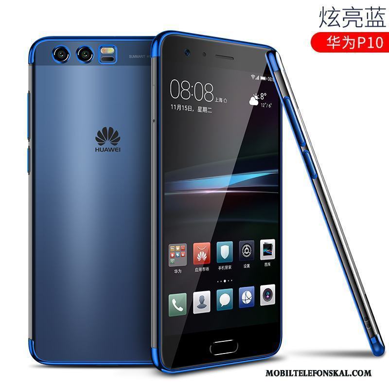 Huawei P10 Trend Varumärke All Inclusive Fodral Skal Telefon Slim Blå Fallskydd