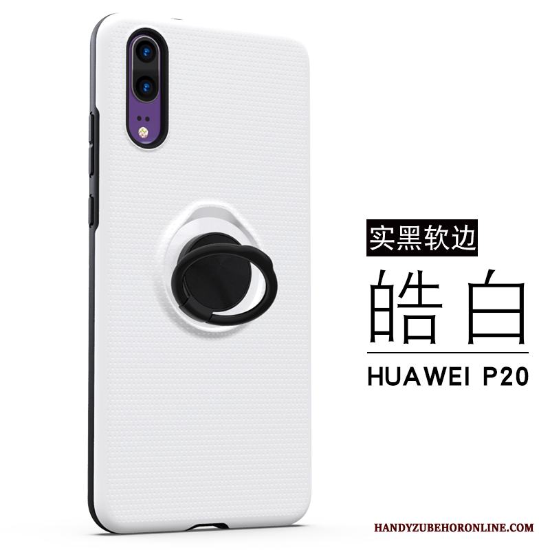 Huawei P20 Ring Vit All Inclusive Fodral Skal Trend Kreativa