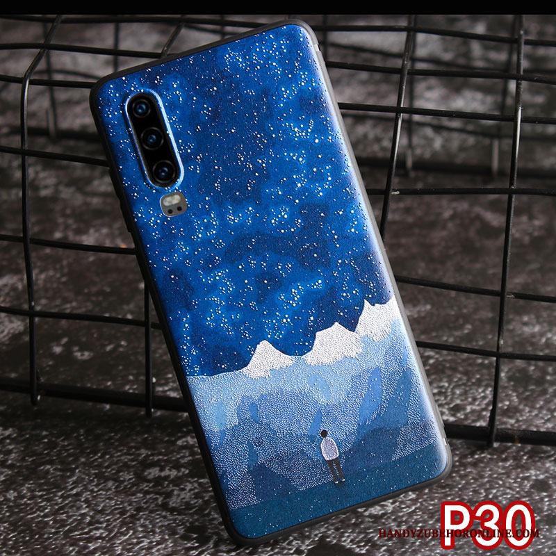 Huawei P30 All Inclusive Skal Hängsmycken Telefon Mobil Telefon Fallskydd Fodral