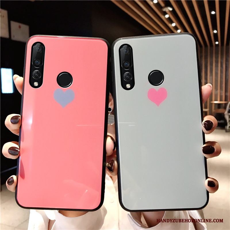 Huawei P30 Lite Net Red Glas Grön Ny Högt Utbud Skal Telefon Trend