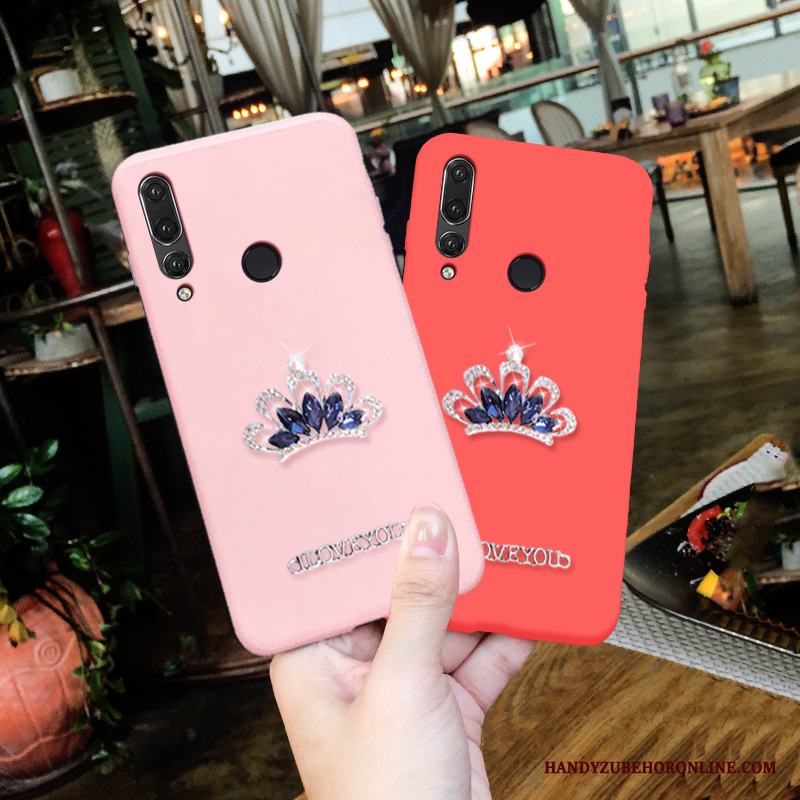 Huawei P30 Lite Skal Telefon Mjuk All Inclusive Silikon Fodral Fallskydd Rosa