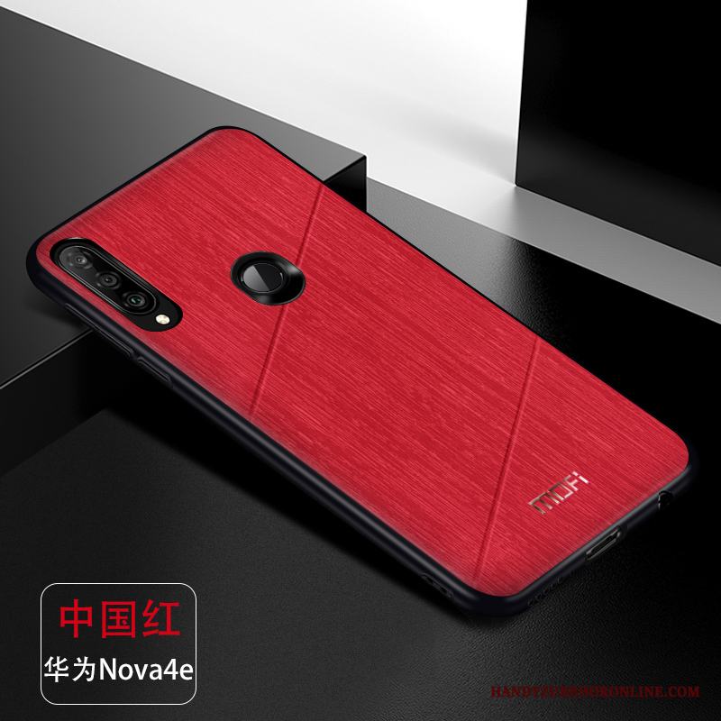 Huawei P30 Lite Trend Varumärke Silikon Kreativa Personlighet Skal Telefon Röd Fodral