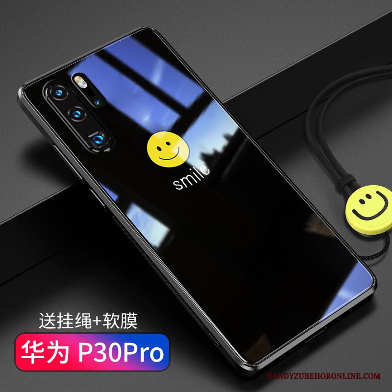 Huawei P30 Pro Skal Telefon Trend Varumärke Slim All Inclusive Enkel Vacker Glas