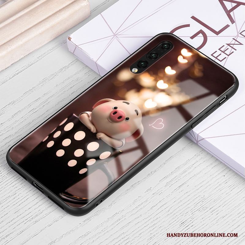 Huawei P30 Slim Spegel Kreativa Tecknat Skal Telefon Enkel All Inclusive