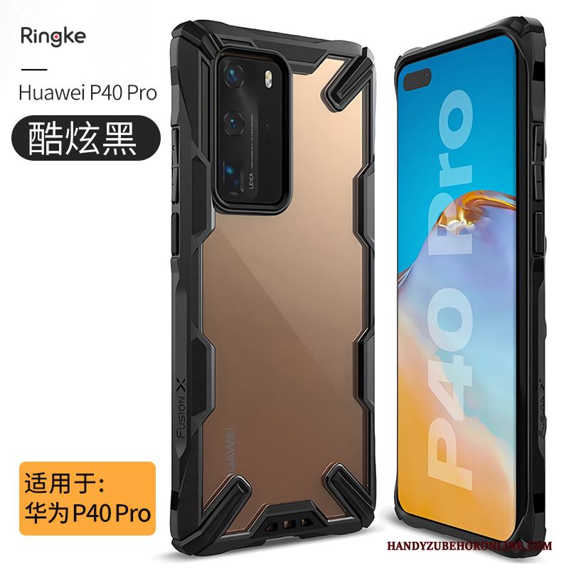 Huawei P40 Pro Fodral Slim Personlighet Silikon Fallskydd Skal Telefon